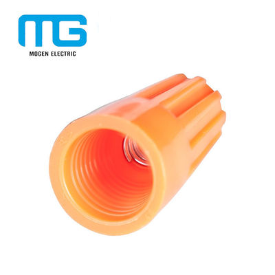 Copper Insulated Wire Connectors Twist On Wire Connectors Tough Flame Retardant supplier